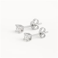 Pendientes Idee Preziose dal 1987 Mujer in Oro blanco Zircone IP.OK18B/203